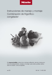 Miele KFN 37692 iDE Instrucciones De Manejo