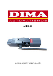 Dima Automatismos ASER-09 Manual De Uso Y De Instalación