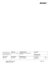 Stryker 6215 Manual De Usario