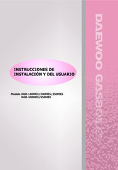 Daewoo Gasboiler DGB-200MES Instrucciones De Instalació N Y Del Usuario