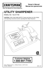 Craftsman 152.211700 Manual De Operaciones