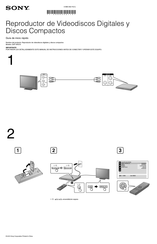 Sony DVP-SR370 Guia De Inicio Rapido