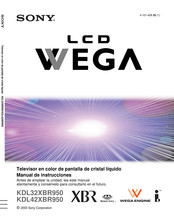 Sony LCD WEGA Manual De Instrucciones