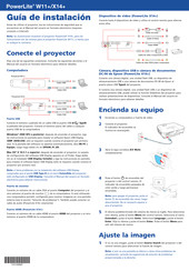 Epson PowerLite W11+ Manual Del Usuario