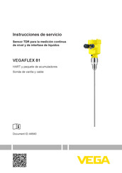 Vega VEGAFLEX 81 Instrucciones De Servicio