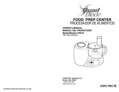 EURO-PRO Quad-Blade v Manual Del Propietário