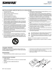 Shure SBC200 Instrucciones Importantes De Seguridad