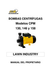 LAWN INDUSTRY CPM serie Manual Del Propietário