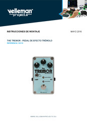 Velleman THE TREMOR Instrucciones De Montaje