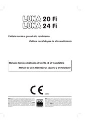 Baxi LUNA 24 Fi Manual De Uso