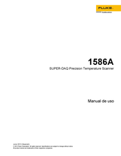 Fluke SUPER-DAQ 1586A Manual De Uso