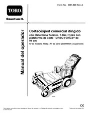 Toro 30032 Manual Del Operador