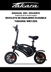 TAKARA MB1200 Manual Del Usuario