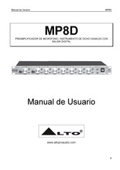 Alto MP8D Manual De Usuario