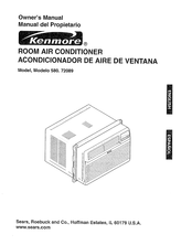 Kenmore 580.72089 Manual Del Propietário