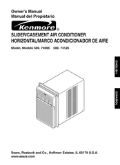 Kenmore 580.74126 Manual Del Propietário