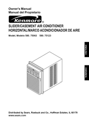 Kenmore 580.75123 Manual Del Propietário