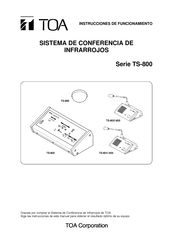 Toa TS-903 Instrucciones De Funcionamiento