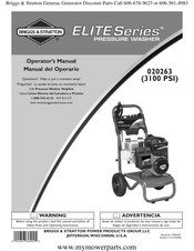 Briggs & Stratton 020263 Manual Del Operario