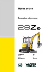 Wacker Neuson 28Z3 Manual De Uso