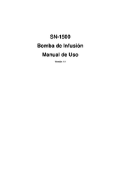 SINO SN-1500 Manual De Uso