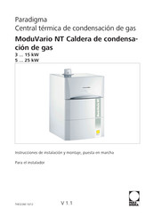 Paradigma ModuVario NT Para El Instalador