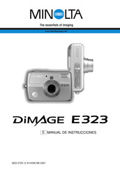 Minolta DIMAGE E323 Manual De Instrucciones