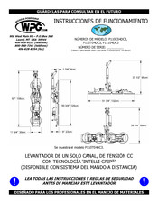 WPG P110T04DC3 Instrucciones De Funcionamiento