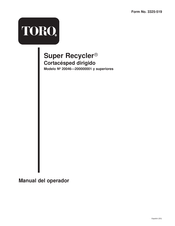 Toro Super Recycler 20046 Manual Del Operador