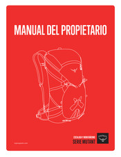 Osprey MUTANT 38 Manual Del Propietário