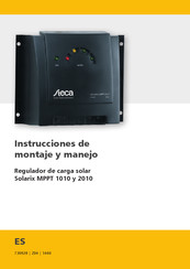 Steca Solarix MPPT 2010 Instrucciones De Montaje Y Manejo