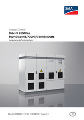 SMA SUNNY CENTRAL 720HE Instrucciones De Funcionamiento