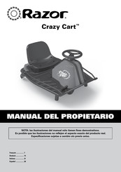 Razor Crazy Cart Manual Del Propietário