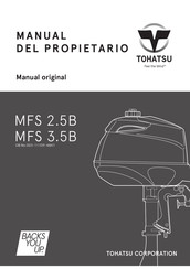 TOHATSU MFS3.5B Manual Del Propietário