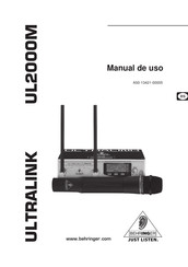 Behringer ULTRALINK UL2000M Manual De Uso