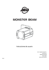 ADJ MONSTER BEAM Instrucciones De Usuario