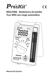 Pro's Kit MUL1506 Manual De Usuario