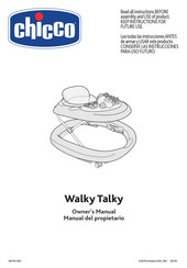 Chicco Walky Talky Manual Del Propietário