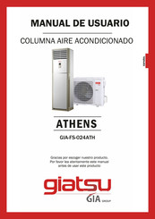 Giatsu ATHENS GIA-FS-024ATH Manual De Usuario