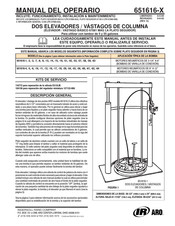 Ingersoll Rand ARO 651616-1 Manual Del Operario