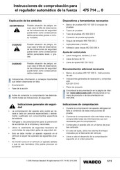 WABCO 475 714 511 Instrucciones De Uso