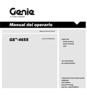 Genie GS-4655 Manual Del Operario