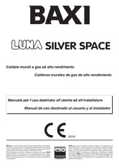 Baxi LUNA SILVER SPACE 310F Manual De Uso Destinado Al Usuario Y Al Instalador