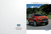 Ford ECOSPORT 2016 Manual Del Propietário