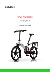 Gocycle GS Manual Del Propietário