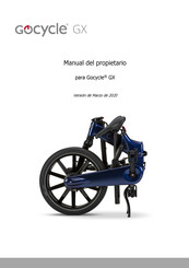 Gocycle GX Manual Del Propietário