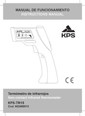 KPS KPS-TM15 Manual De Funcionamiento