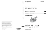 Sony HANDYCAM HDR-AX2000E Manual De Instrucciones