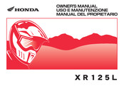 Honda XR125L Manual Del Propietário