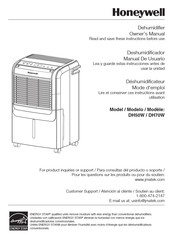 Honeywell DH50W Manual De Usuario